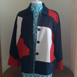 Monterey Bay Ladies blazer, Sz L